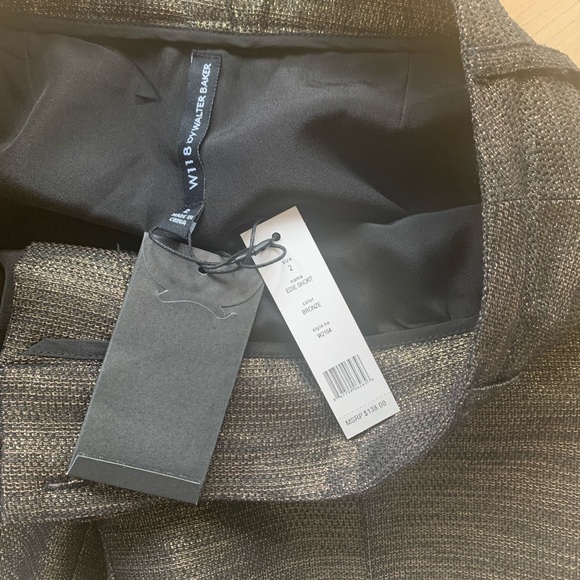 W118 by Walter Baker gold and black shorts - Picture 5 of 8